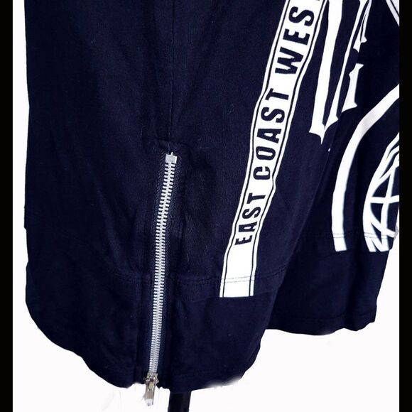 Deconstructed NYC black white grid space designs dress - Picture 3 of 4